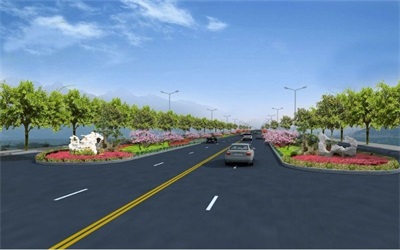 主營大門至步戰車訓練場軍用公路大修建設工程設計、施工總承包